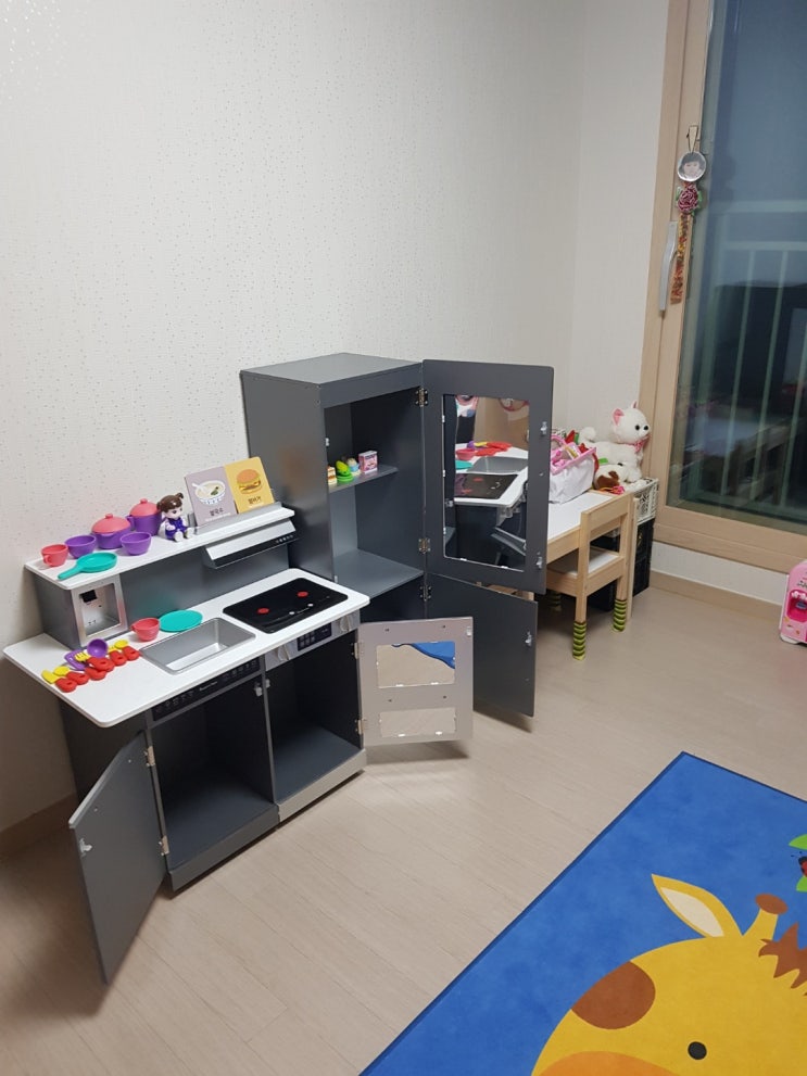  육아템! 주방놀이 하퍼스테이블 쉐프더스마트 키친 세트 최고네요.