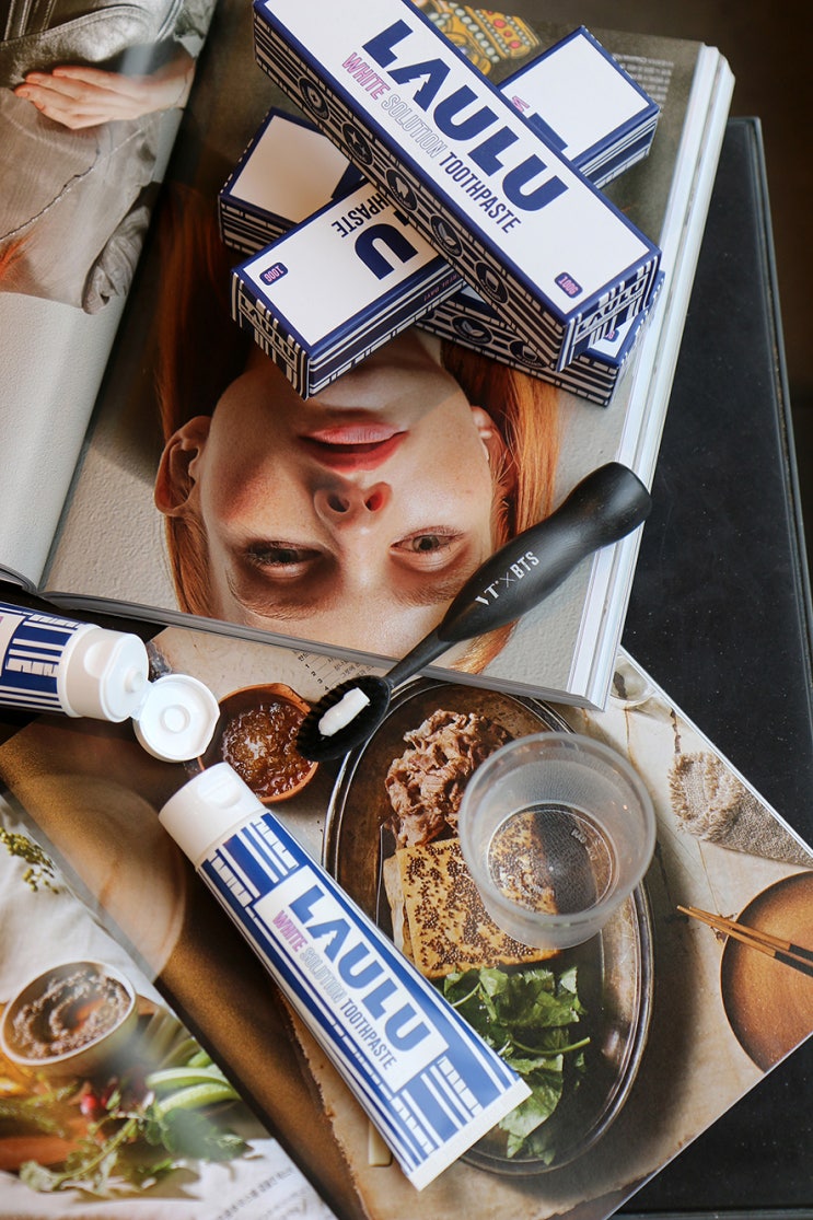  프리미엄치약 라울루 치아 하얗게!