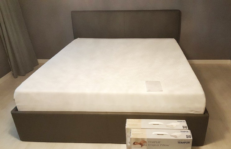  라지킹침대는 베이스침대와 템퍼매트리스로~ 부산 템퍼 사상점