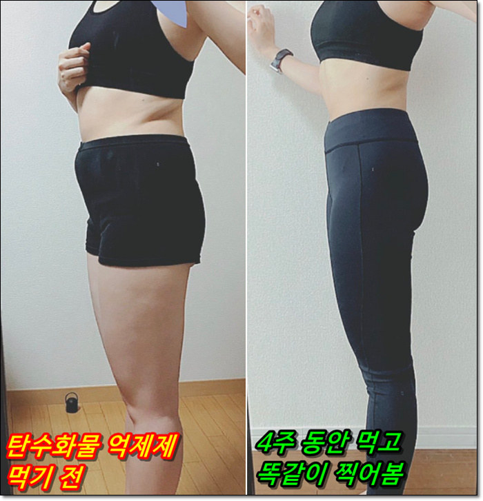  탄수화물 억제제 + 식이섬유 슬림스틱 = 7kg 감량