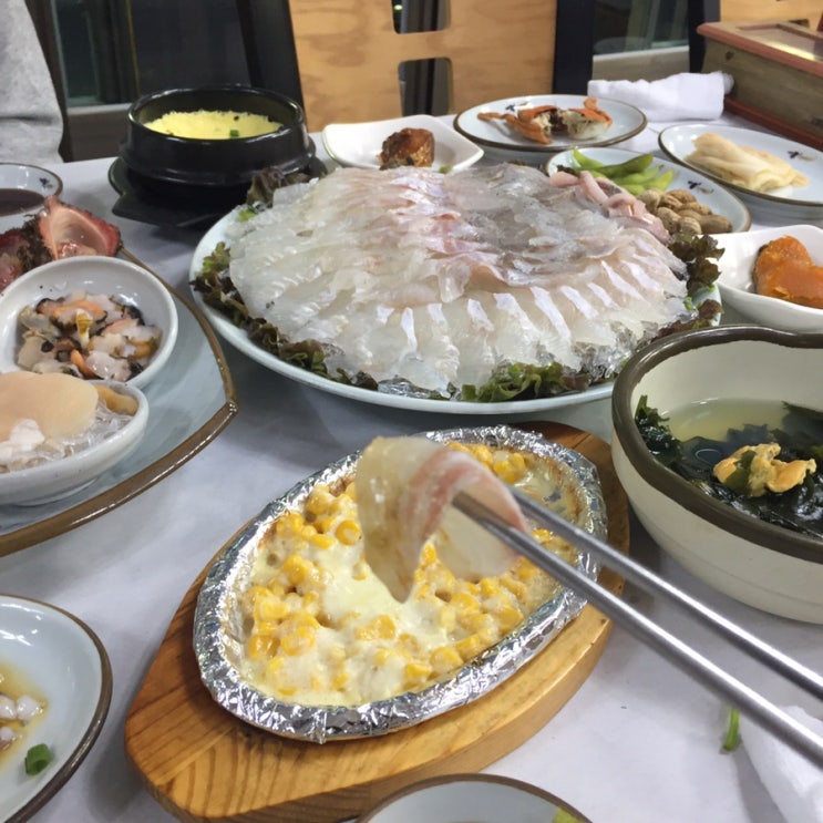  목섬횟집 : 삼천포맛집/사천맛집