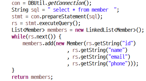  [JDBC] PreStatement