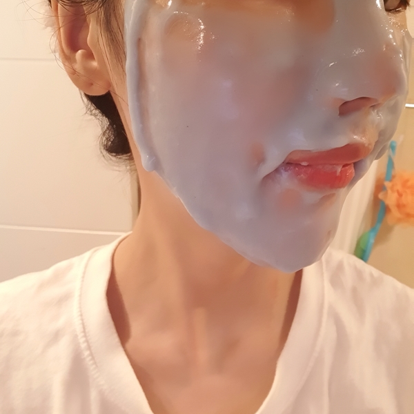  집에서 홈케어 린제이신제품 고무 쿨링밤모델링팩