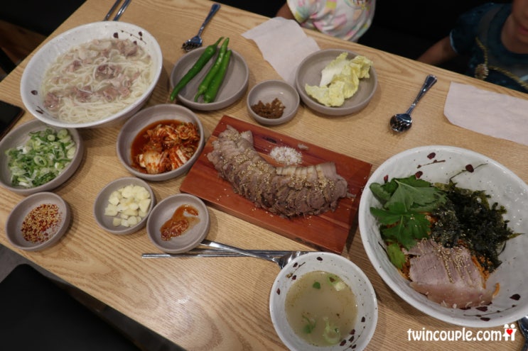 발산 맛집 제주둘레국수 마곡점에서 가족모임