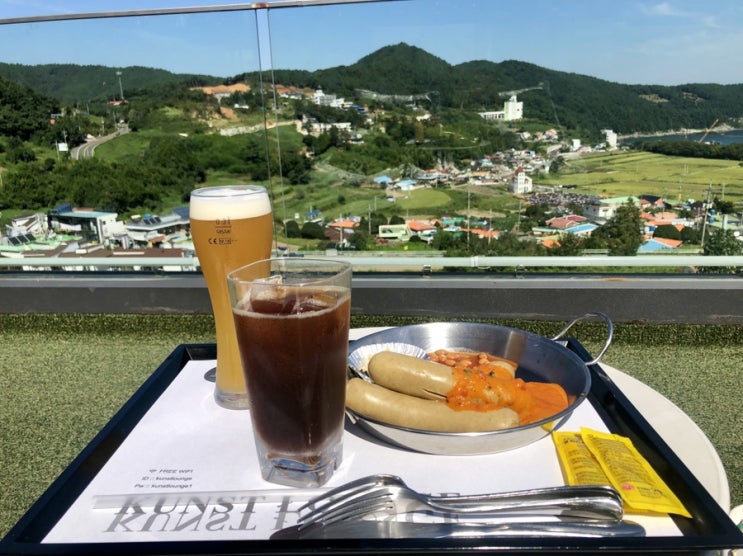  [남해 독일마을 맛집] 쿤스트라운지 (독일맥주, 독일식소세지)