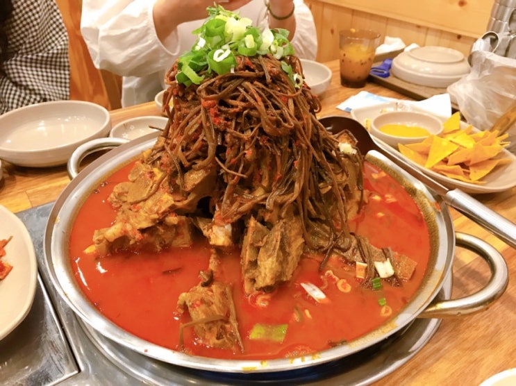  [전주]고구마순 감자탕 맛집 고순이 감자탕 혁신도시점