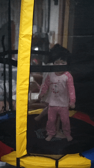  점핑앤점핑 안전망트램폴린으로 안전하게 폴짝폴짝! 방방!