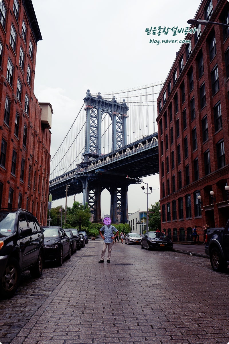 뉴욕 브루클린 덤보 포토존 찾아가는법 : 네이버 블로그