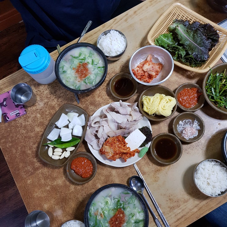  부산국밥맛집 신평 영진국밥 본점, 수육 먹방!!