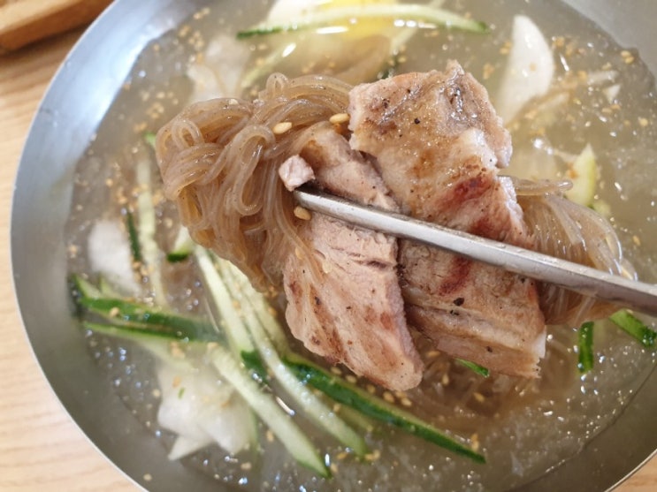  하남 팔당냉면 맛집. 줄서서 먹는 팔당냉면 본점에   다녀왔습니다.