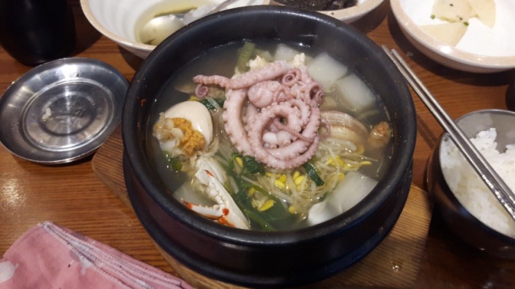  (20190927) "뚝배기해물탕" 송도동 연안식당