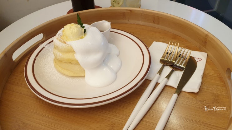  의정부 중앙로 카페 후식 :: 수플레 팬케이크 잘하는 집
