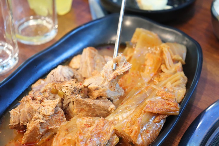  울산시청 맛집 김치찜이 맛있는 한옥집!!!
