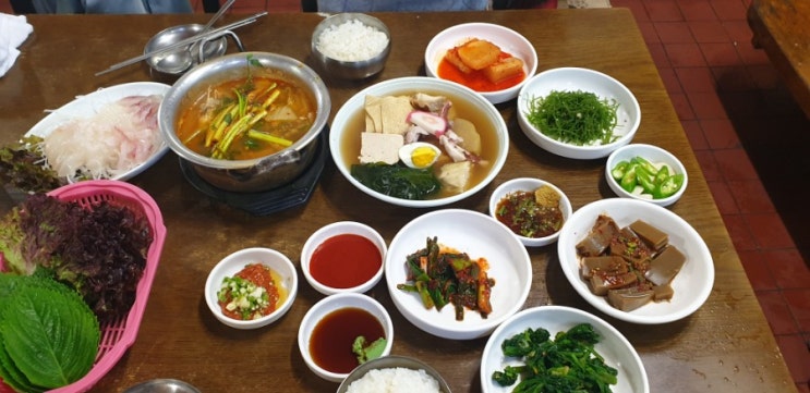  동구 수정동 노포 회백반,오뎅 백반으로 유명한 집 "명성횟집" 솔직한 후기