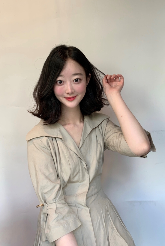 중간단발 c컬펌 거지존파마 강남 준오헤어초아 쌤 파마 리얼후기