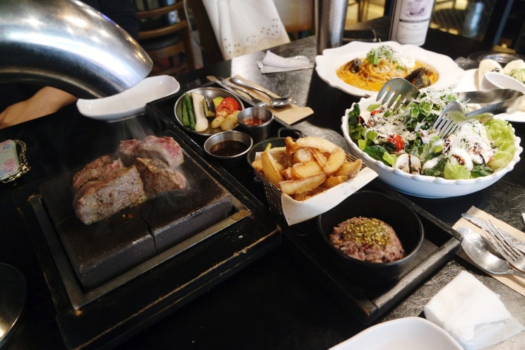  안양일번가 스테이크 맛집 블랙스테이크 제대로네!