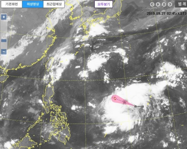 괌 남쪽 열대저압부, 18호 태풍 '미탁' 가능성…가을 태풍 또 한반도 향하나?