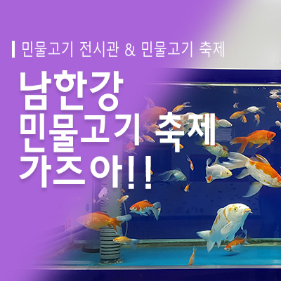  충주여행, 민물고기 전시관 찍고 남한강 민물고기 축제 가즈아!
