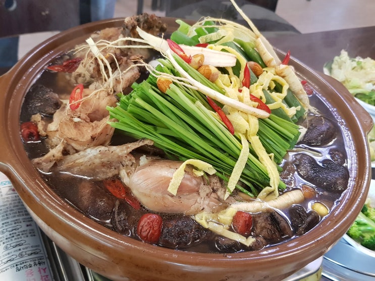  곤지암 리조트 맛집 능이백숙 보양식 딱 좋아~