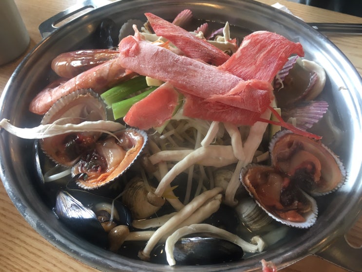  양산맛집, 해산물이 가득한 '호재해물칼국수'