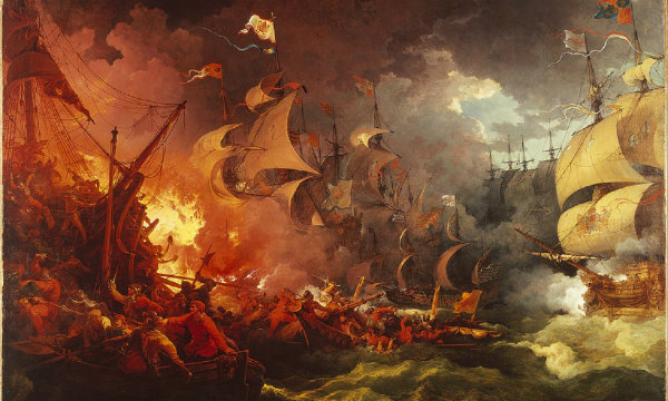 17세기 발생한, '영국해적과 일본해적'간의 전투