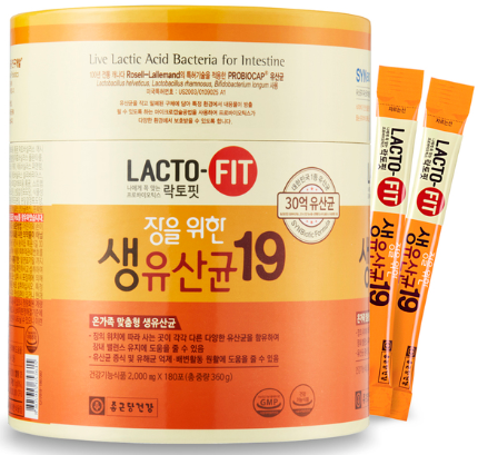  종근당 건강 락토핏 장을위한 생유산균 19 2000mgx180포 장건강에좋은영양제