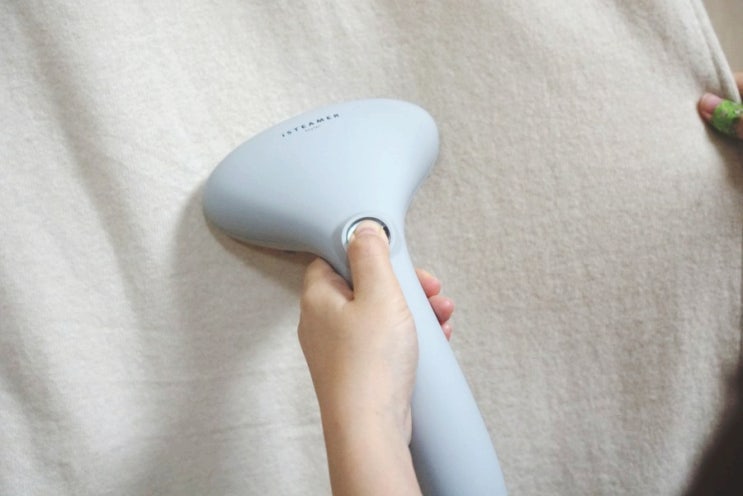  제품리뷰:: 디자인이 이쁜 아이스티머 스타일러_핸디 스팀다리미 추천