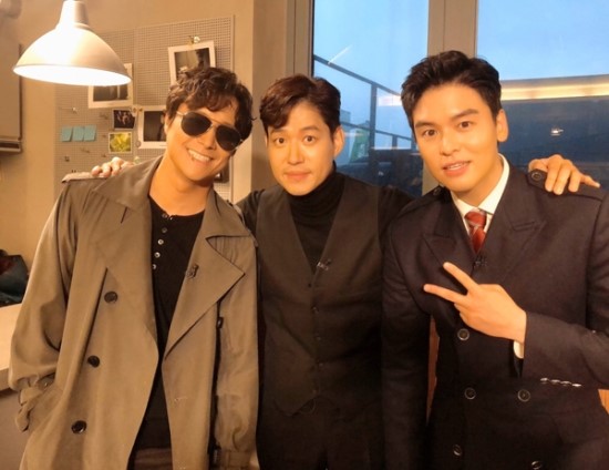 뮤지컬 ‘영웅본색’ 3인방, '연예가중계'서 특급 케미 뮤지컬 ‘영웅본색’ 3인방, '연예가중계'서 특급 케미