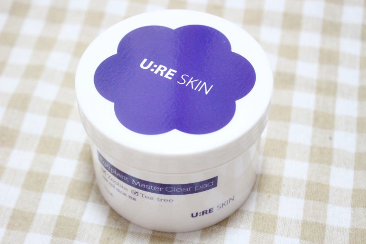  뷰티의여왕 유리스킨 에그플랜트 마스터 클리어 패드를 사용해요 !