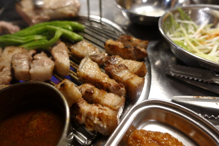 제주 서귀포 중문 흑돼지 맛집 모메든식당