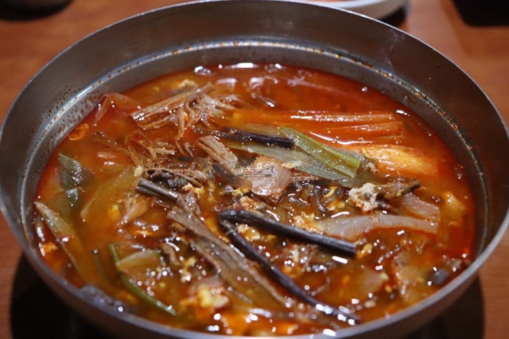  전남 장성 맛집 동서식당은 못가고 육개장이 맛있는 산따라 물따라
