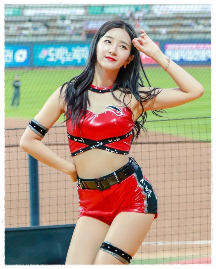  kt위즈 김진아 치어리더 한예슬 닮은꼴의 미모 인스타그램