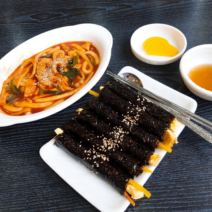  [화성능동김밥 똘똘이꼬마김밥] 동탄 분식집 추천 / 김밥 포장, 혼밥하기 좋은 곳! 호로록떡볶이 jmt