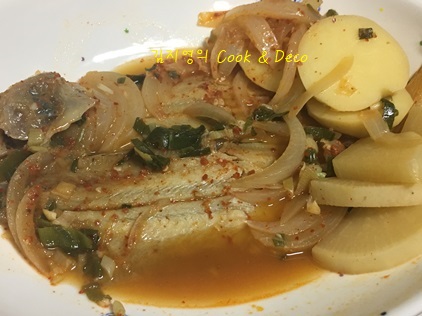  박대조림