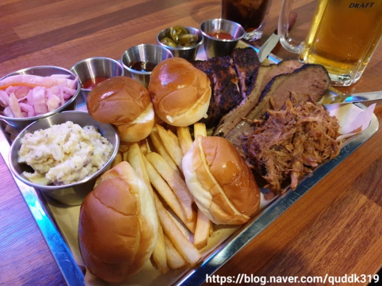  [영등포] 그릴러즈, 문래동 텍사스 BBQ플래터 맛집 (문래동 술집 장작 내음 가득.!!! 바베큐)