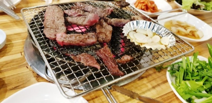  횡성한우 무한리필 라오니아   배터지도록 먹고왔어요