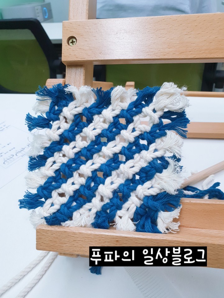  마크라메 컵받침 만들기 원데이클래스 후기