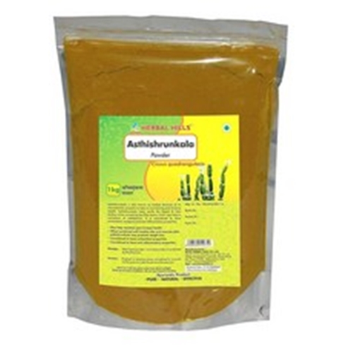  HERBAL HILLS 시서스추출 고품질분말가루1000gram(1 KG) ASTHISHRUNKALA=CISSUS QUADRANGULARIS POWDER, 1팩, 1000g