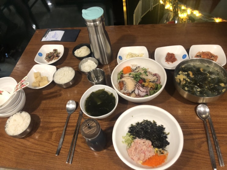  강원도 속초 물회 맛집 청초수 물회 솔직후기