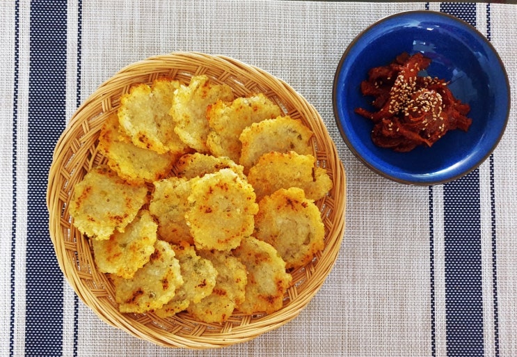  해쉬포테이토 맛 나는 감자전 쉽게 부치기 ~ 강판 No! 도깨비방망이 Yes!!