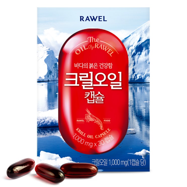  로엘 크릴오일 캡슐, 30g, 1개 [19,370원]