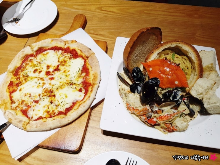  [아산맛집]리미니 가을신메뉴/해산물폭탄크림빠네와 마리게타피자 먹었어요~/빠네맛집