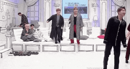  방탄소년단 닮은꼴, 동기화 모먼트, 칼군무 짤 아카이브
