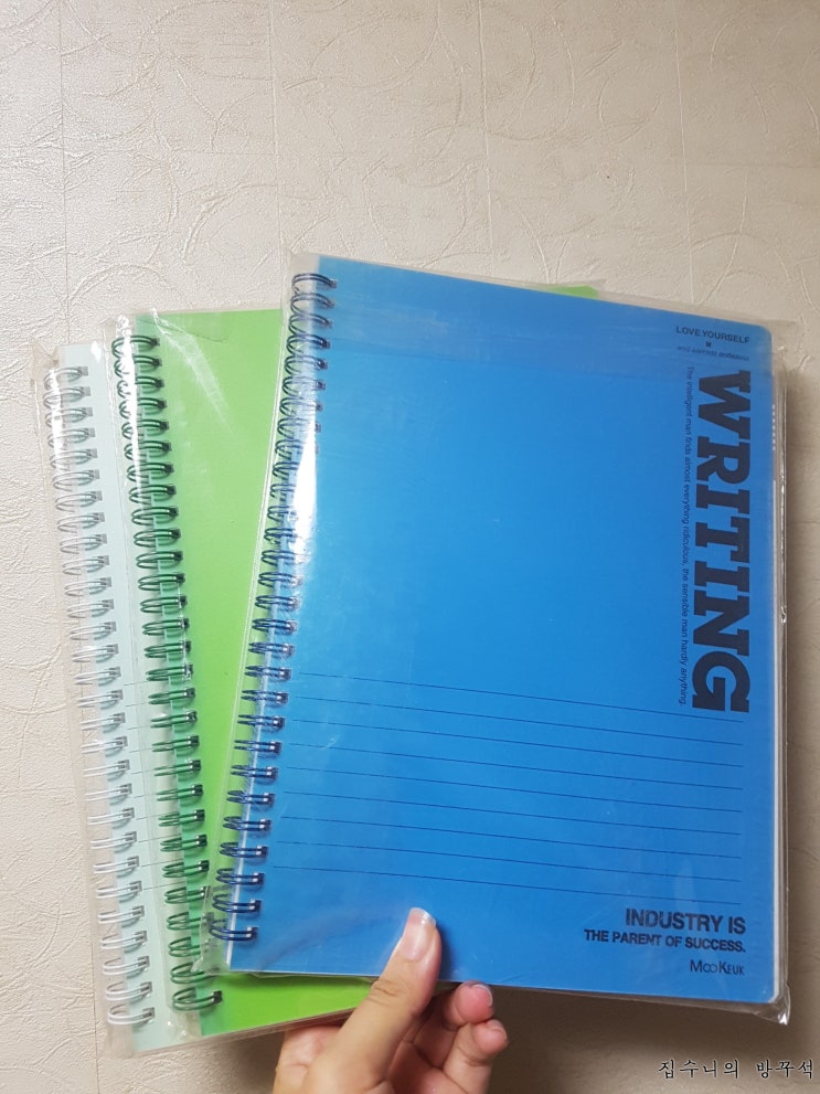  [매일매일 버리기]D+662_스프링노트