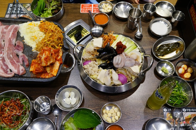  상봉동 맛집 꿀삼겹 삼겹코스요리
