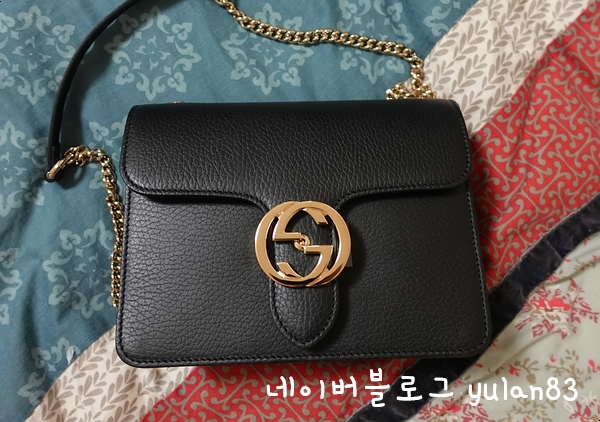  비엔나 판도르프 아울렛에서 득템한 구찌 인터로킹 스몰 블랙!!