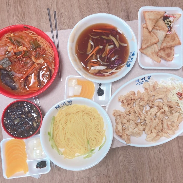 [상봉동중국집] 베이징중화요리 - 면목동중국집 푸짐한 세트메뉴