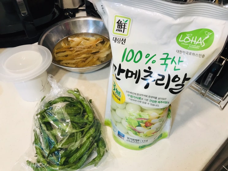  메추리알조림 레시피, 백종원 메추리알조림