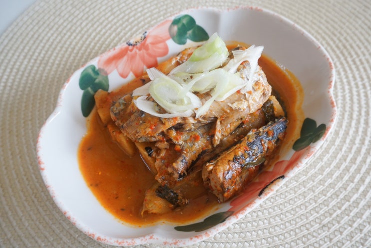  총각김치꽁치조림 만들기
