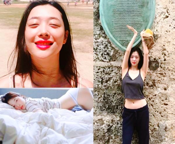  설리 노브라 노출 로리타 다이어트전 어린시절까지!